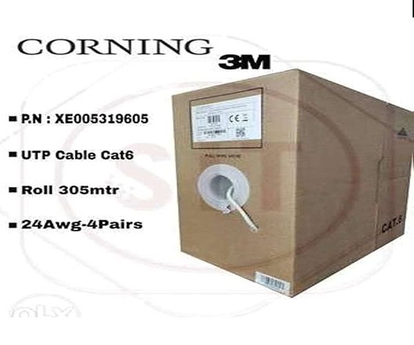 كابل  cat6  305 Mtr - Corning